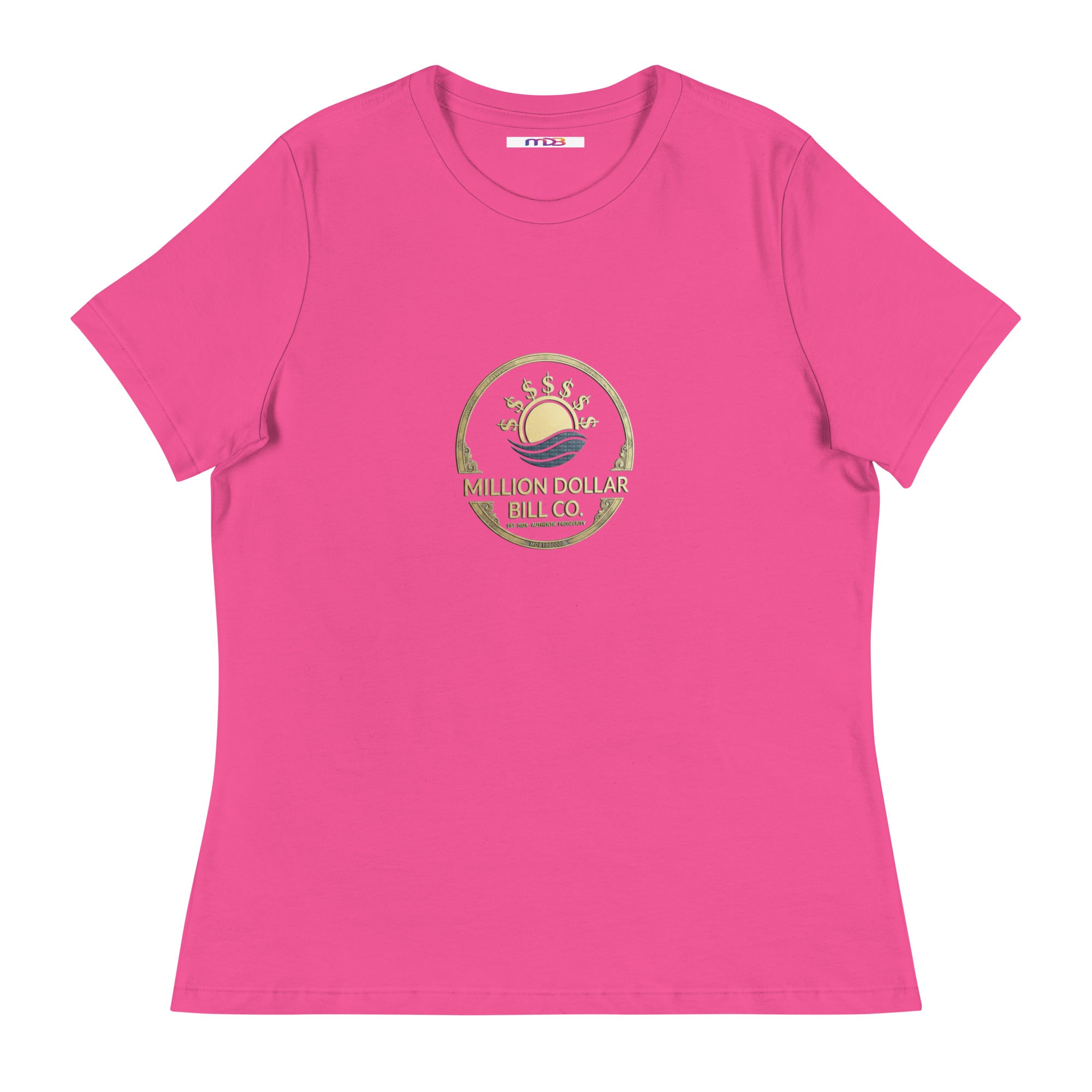 MDB Co.Signature Mint Women's Relaxed Fit T Shirt