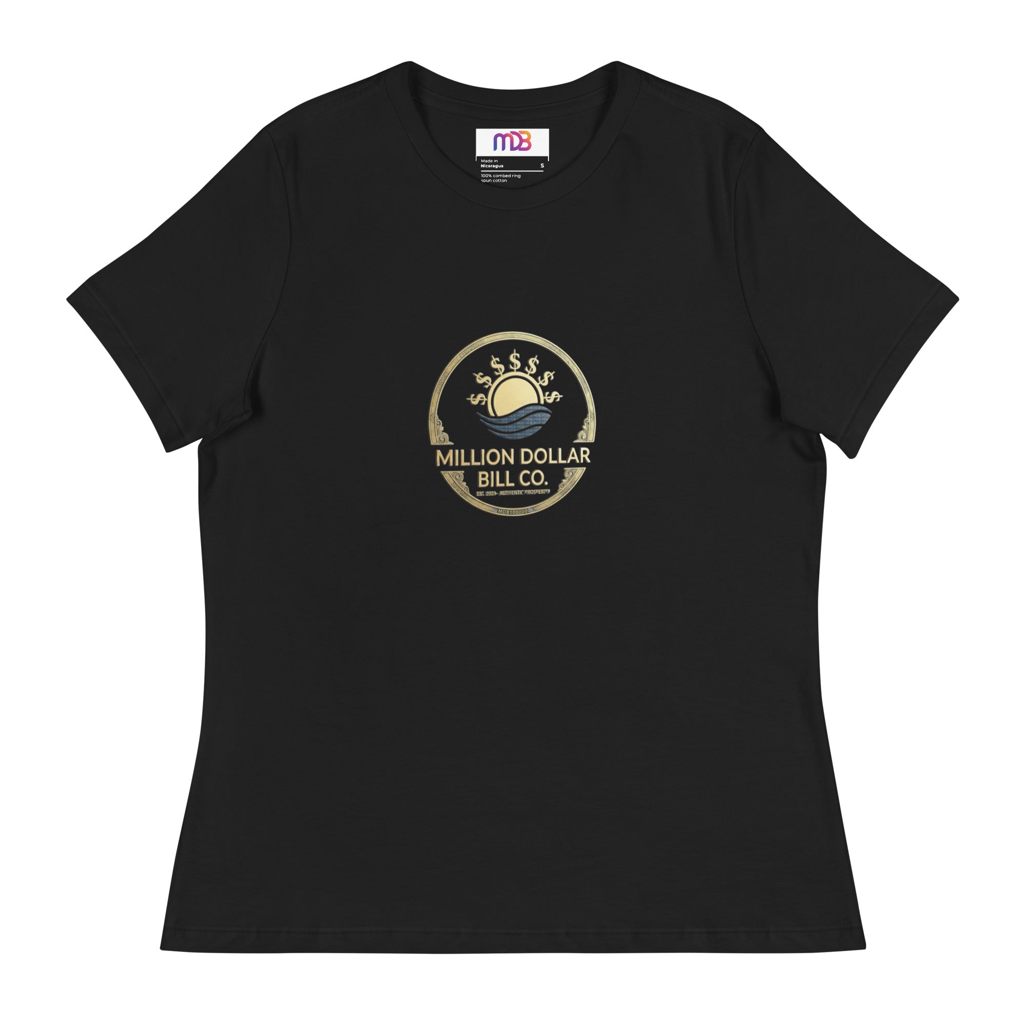 MDB Co.Signature Mint Women's Relaxed Fit T Shirt