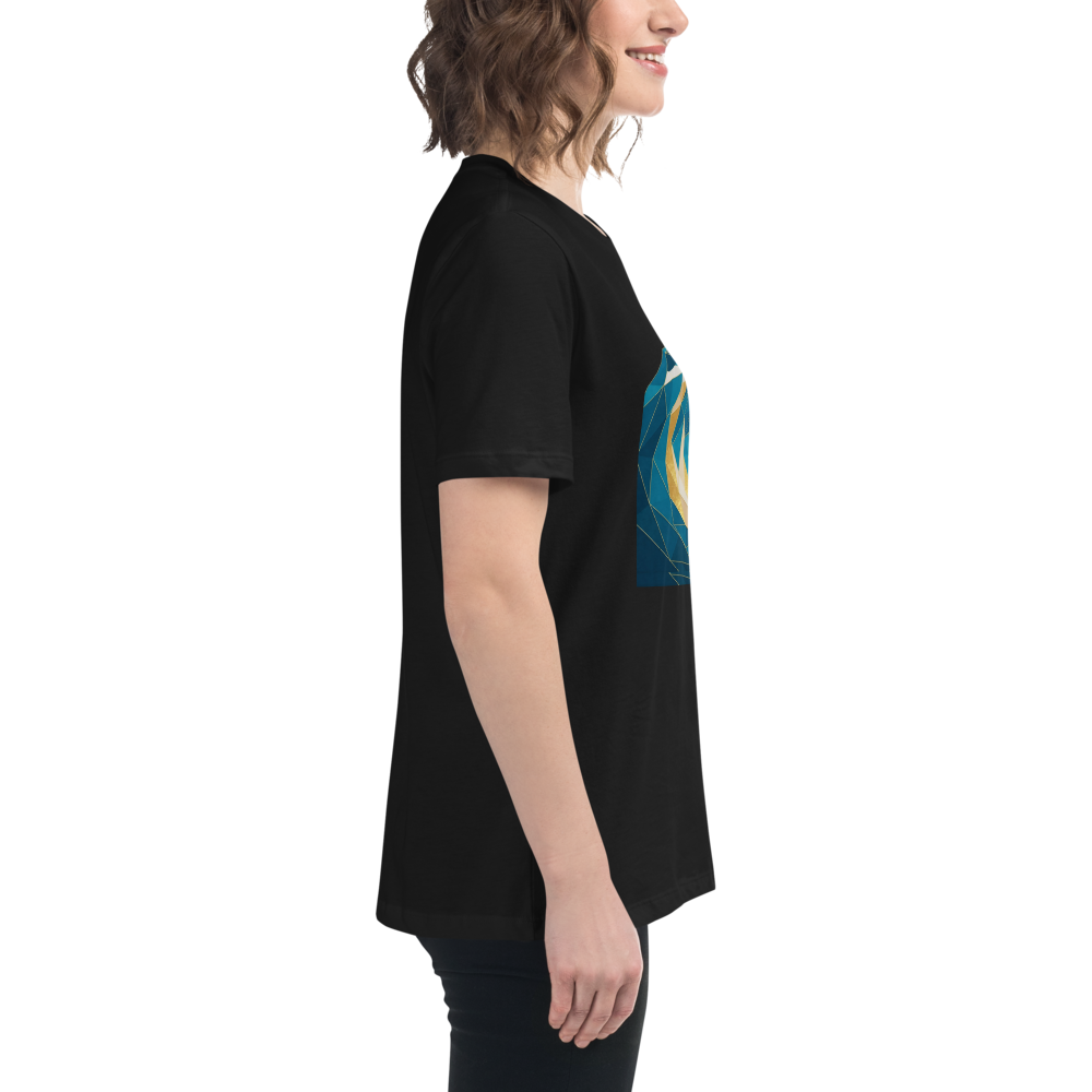 MDB Co Your Own Wave Womens Relaxed Cotton T Shirt Everyday Comfort