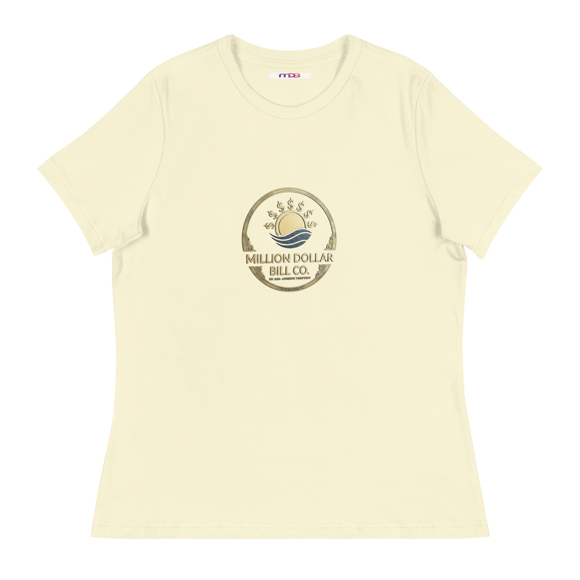 MDB Co.Signature Mint Women's Relaxed Fit T Shirt