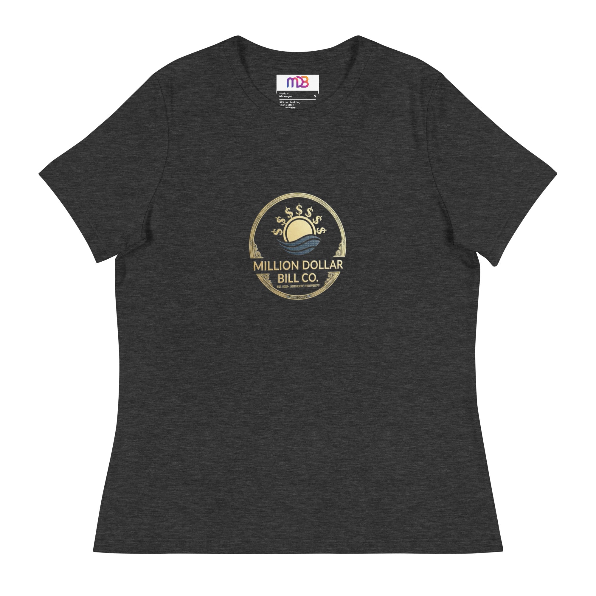 MDB Co.Signature Mint Women's Relaxed Fit T Shirt