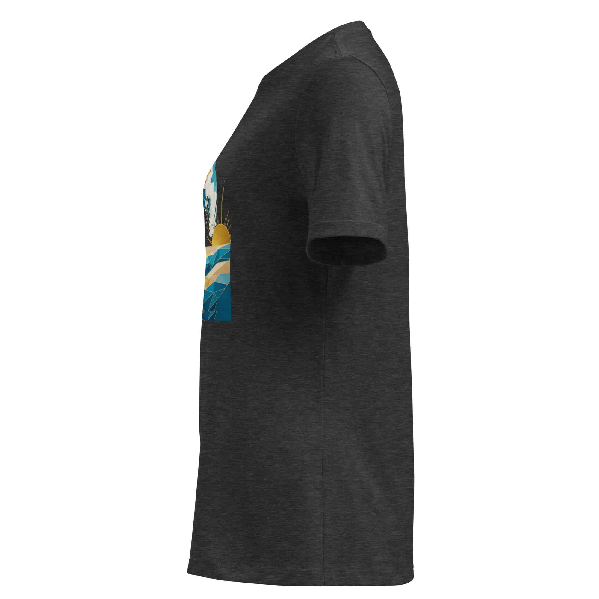 MDB Co Your Own Wave Womens Relaxed Cotton T Shirt Everyday Comfort