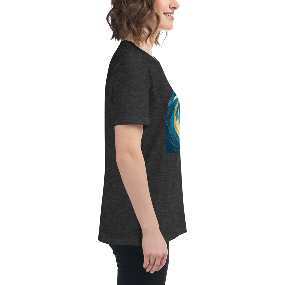 MDB Co Your Own Wave Womens Relaxed Cotton T Shirt Everyday Comfort