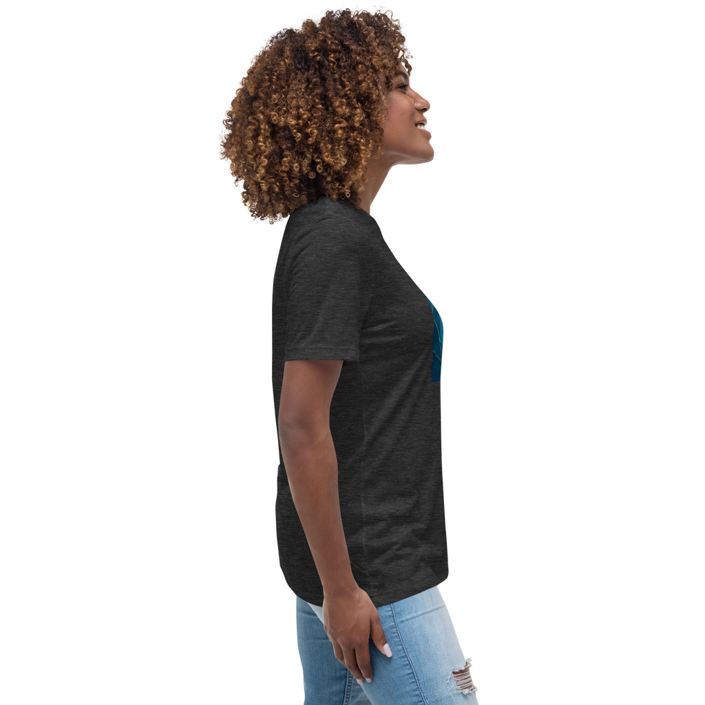 MDB Co Your Own Wave Womens Relaxed Cotton T Shirt Everyday Comfort