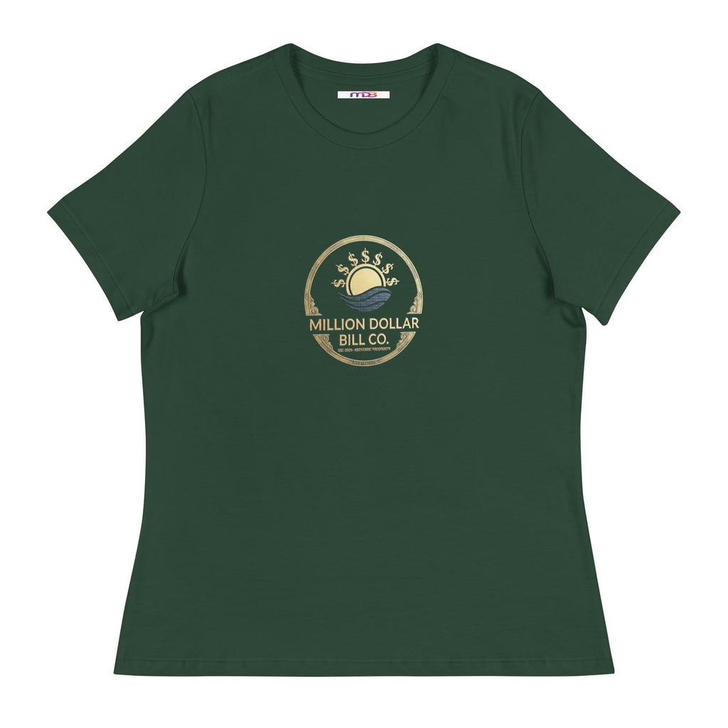MDB Co.Signature Mint Women's Relaxed Fit T Shirt