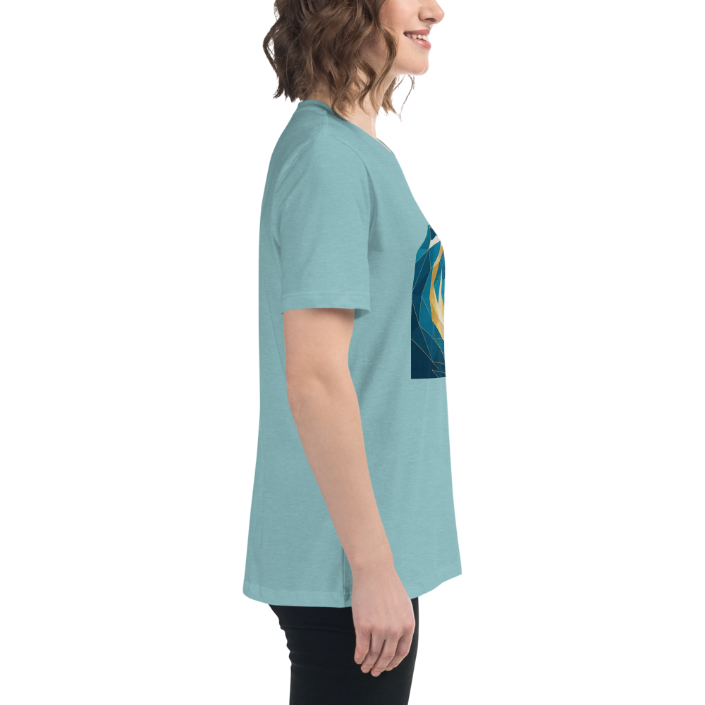 MDB Co Your Own Wave Womens Relaxed Cotton T Shirt Everyday Comfort