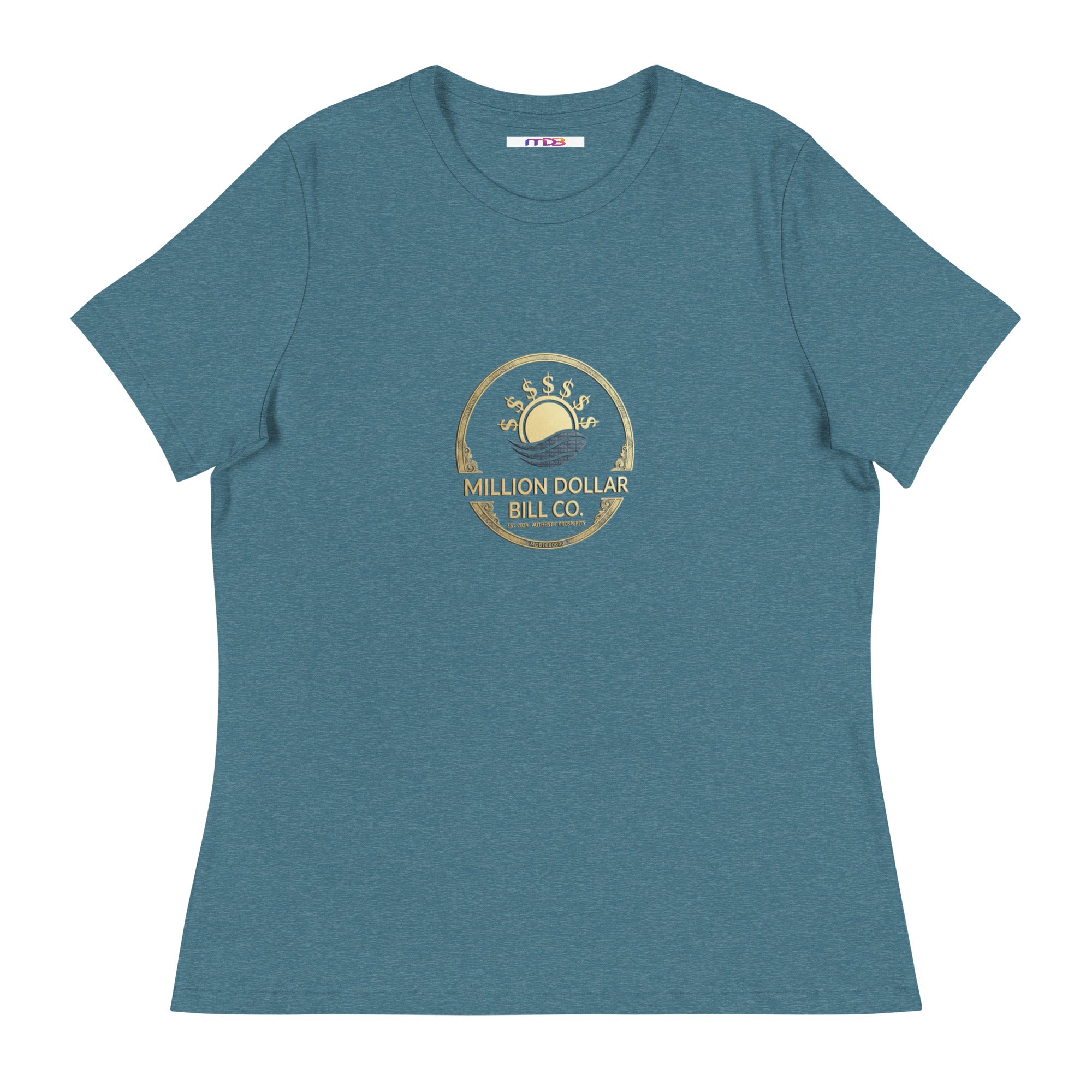 MDB Co.Signature Mint Women's Relaxed Fit T Shirt