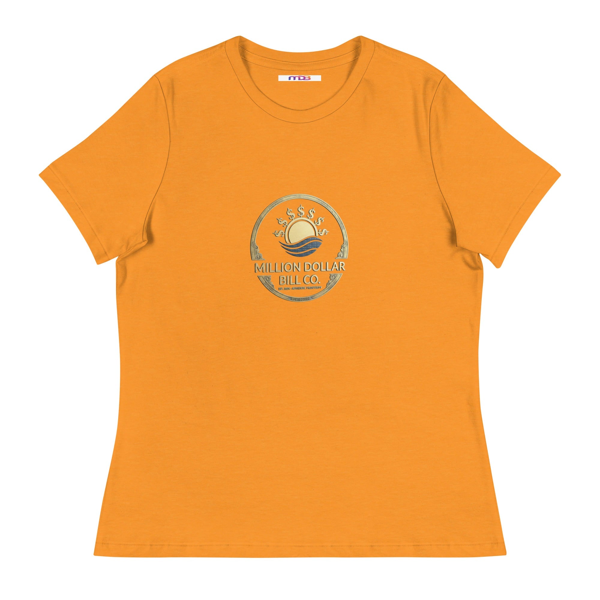 MDB Co.Signature Mint Women's Relaxed Fit T Shirt