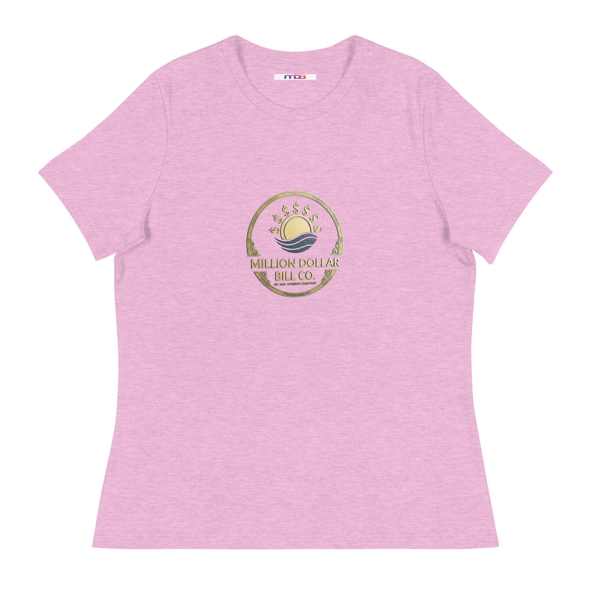 MDB Co.Signature Mint Women's Relaxed Fit T Shirt