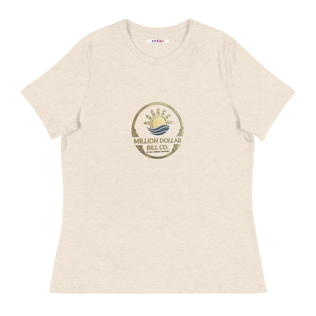 MDB Co.Signature Mint Women's Relaxed Fit T Shirt