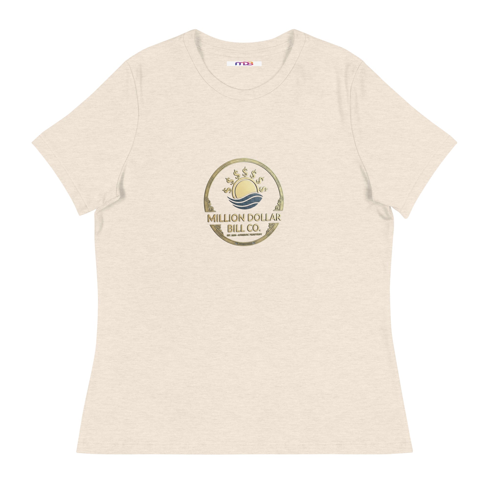 MDB Co.Signature Mint Women's Relaxed Fit T Shirt