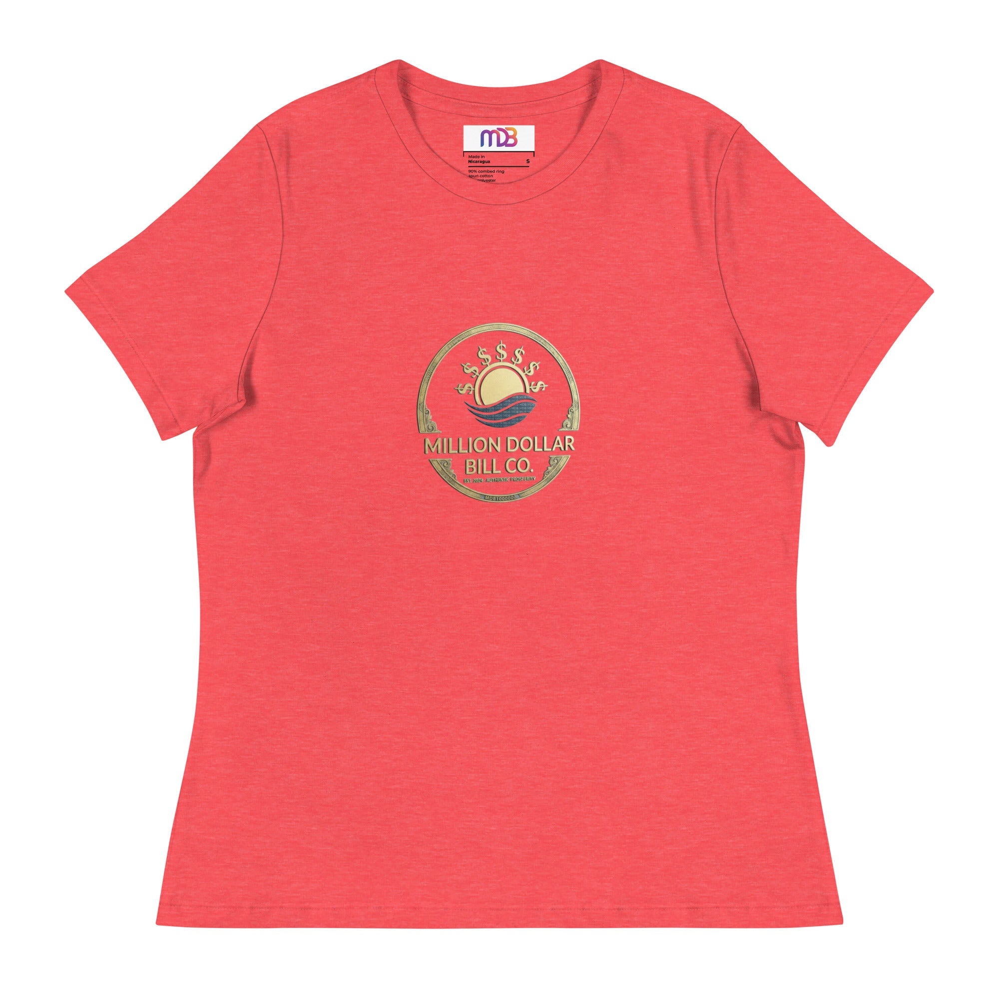 MDB Co.Signature Mint Women's Relaxed Fit T Shirt