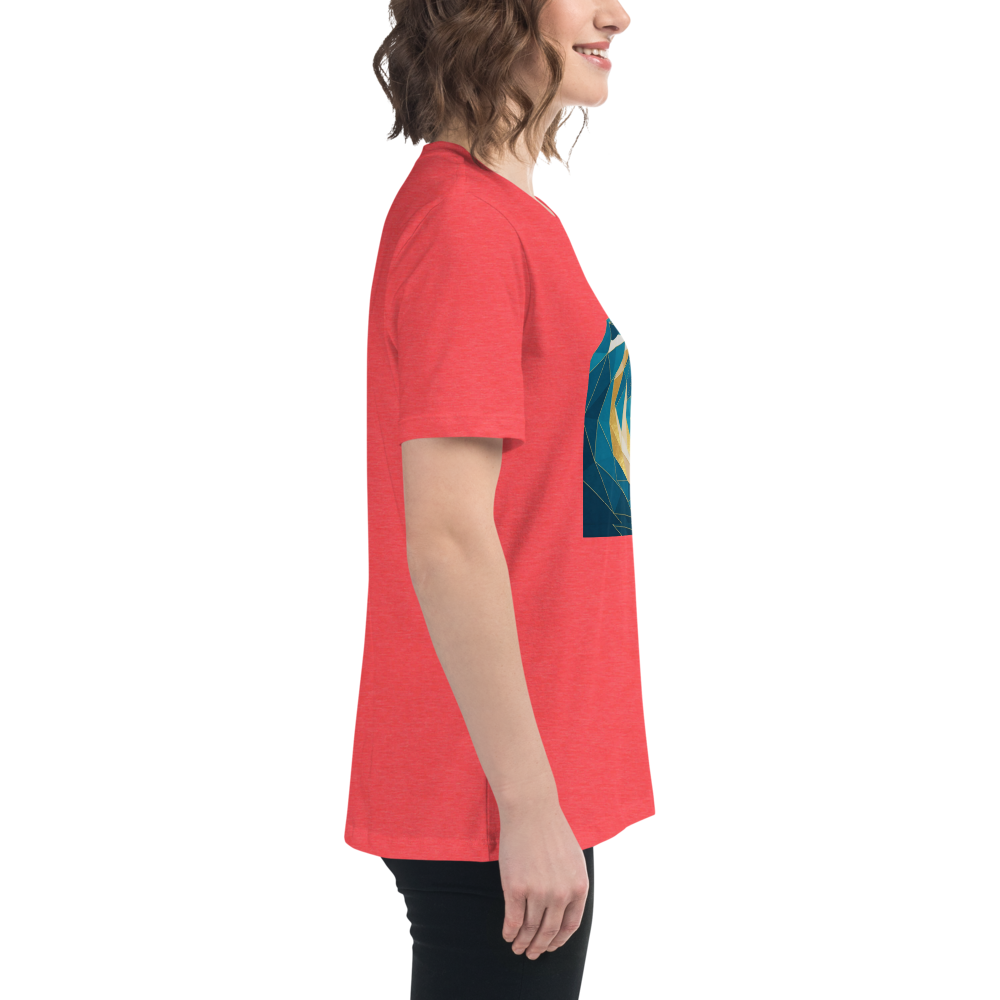 MDB Co Your Own Wave Womens Relaxed Cotton T Shirt Everyday Comfort