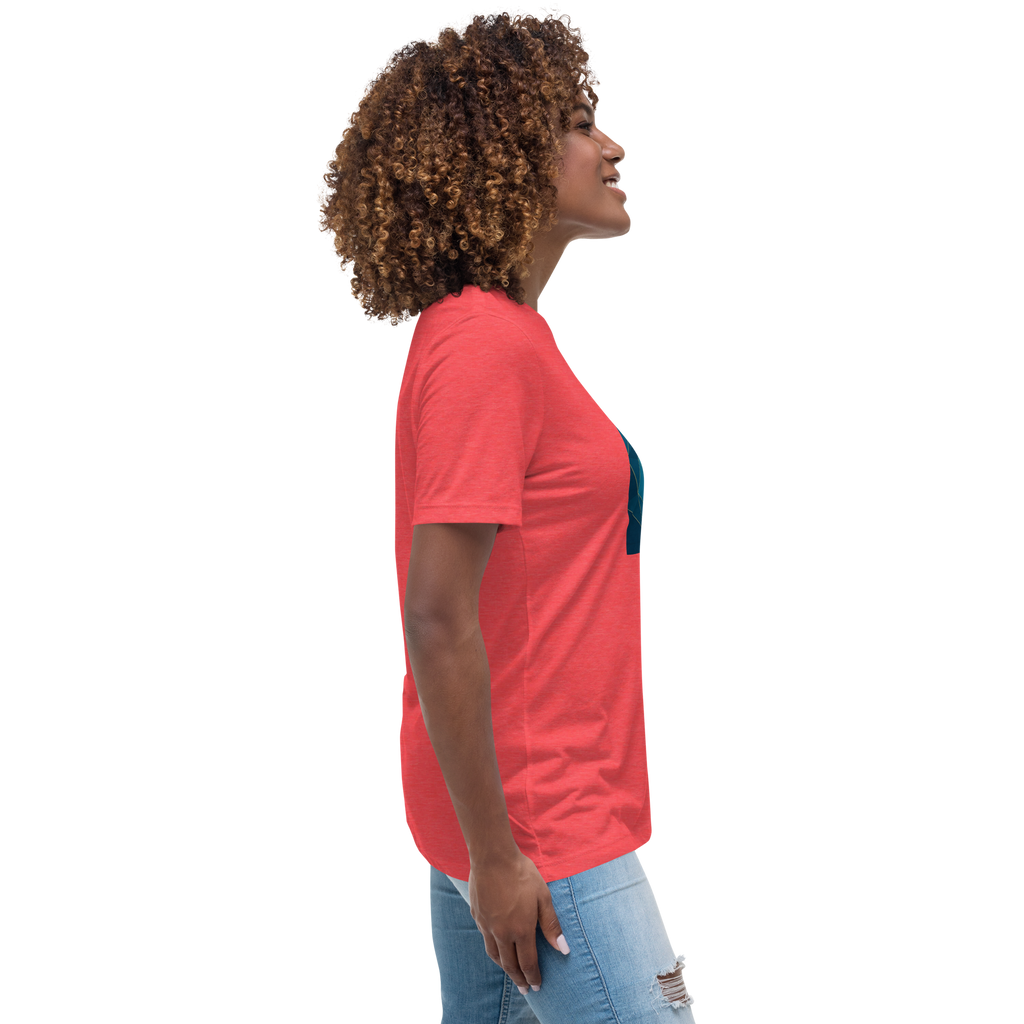MDB Co Your Own Wave Womens Relaxed Cotton T Shirt Everyday Comfort