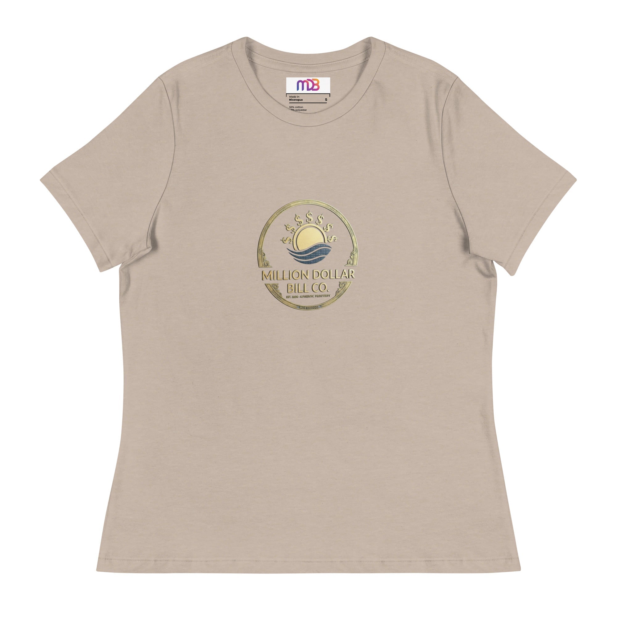 MDB Co.Signature Mint Women's Relaxed Fit T Shirt