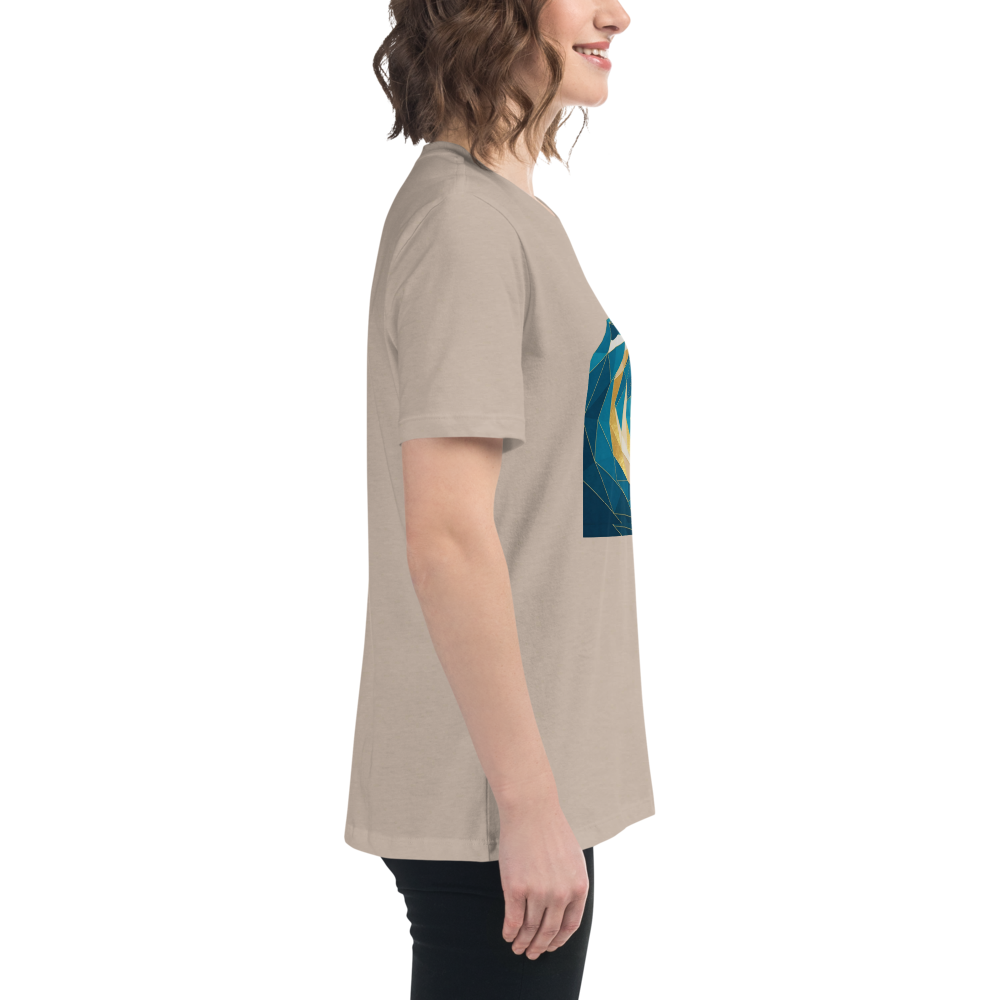 MDB Co Your Own Wave Womens Relaxed Cotton T Shirt Everyday Comfort