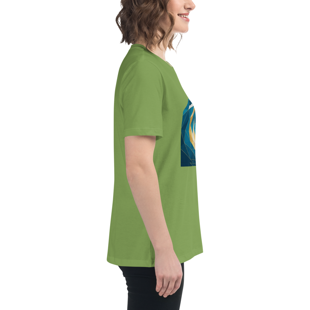 MDB Co Your Own Wave Womens Relaxed Cotton T Shirt Everyday Comfort