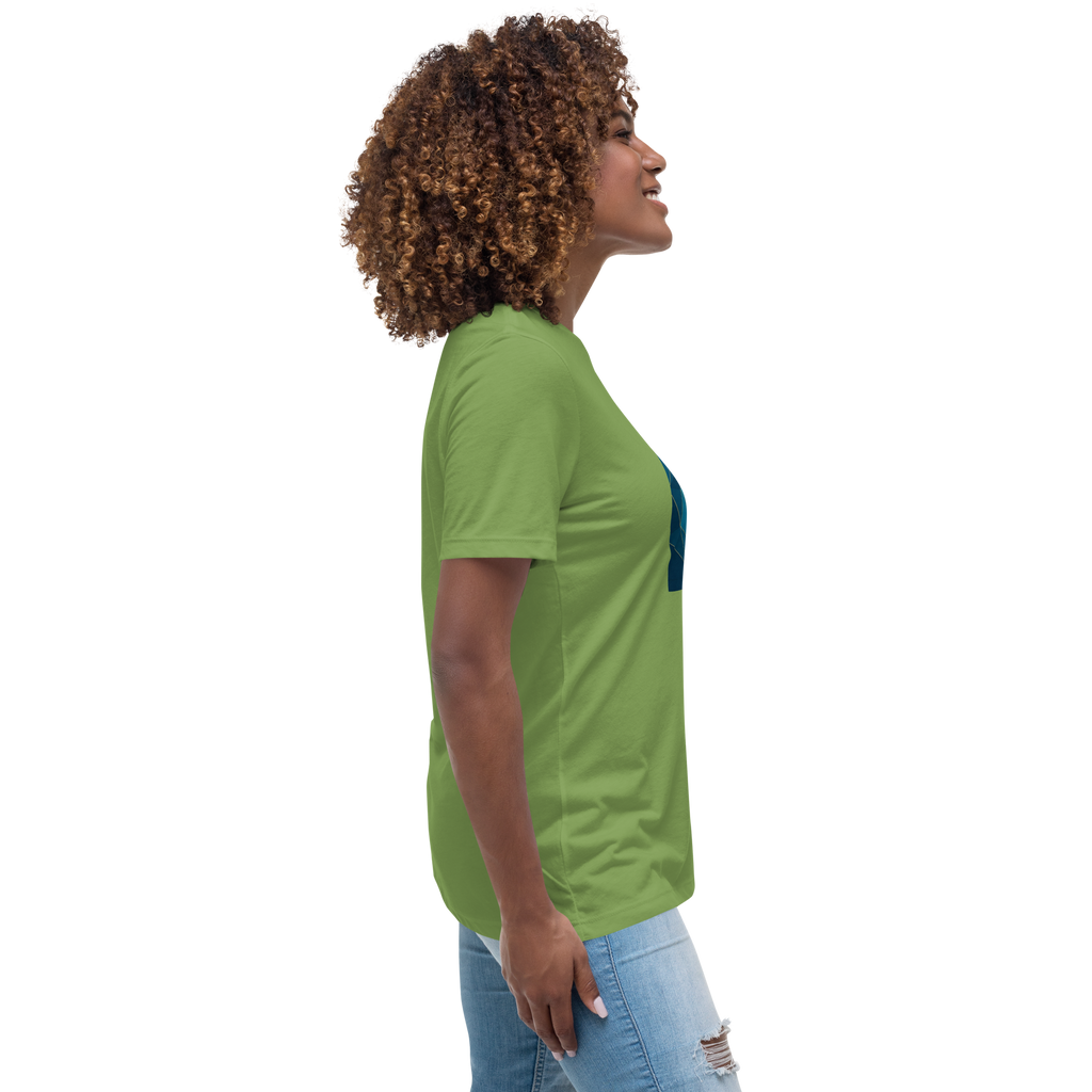 MDB Co Your Own Wave Womens Relaxed Cotton T Shirt Everyday Comfort