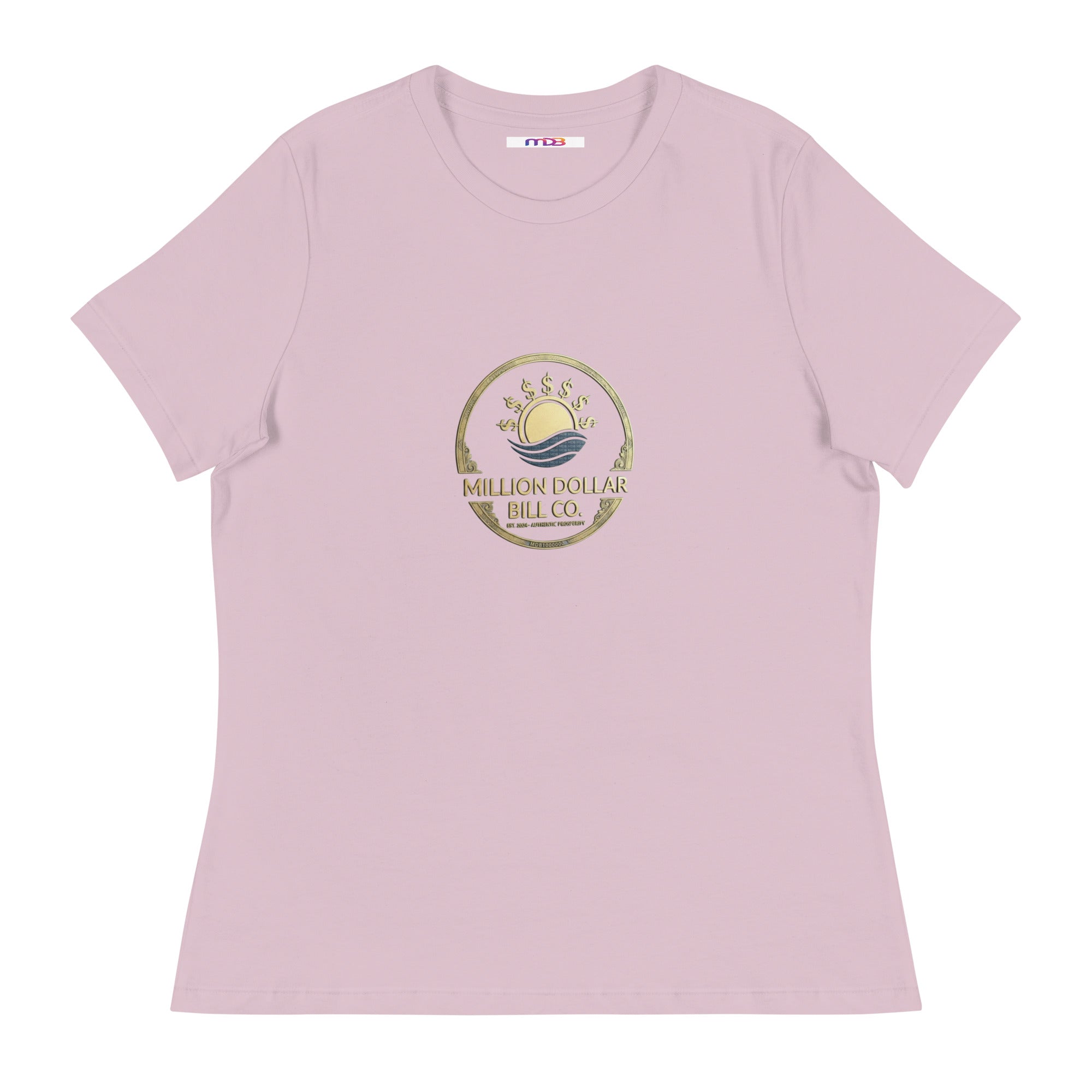 MDB Co.Signature Mint Women's Relaxed Fit T Shirt