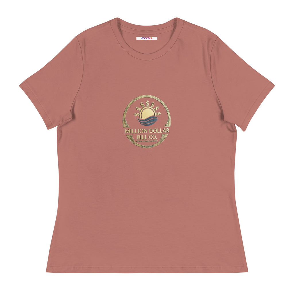 MDB Co.Signature Mint Women's Relaxed Fit T Shirt