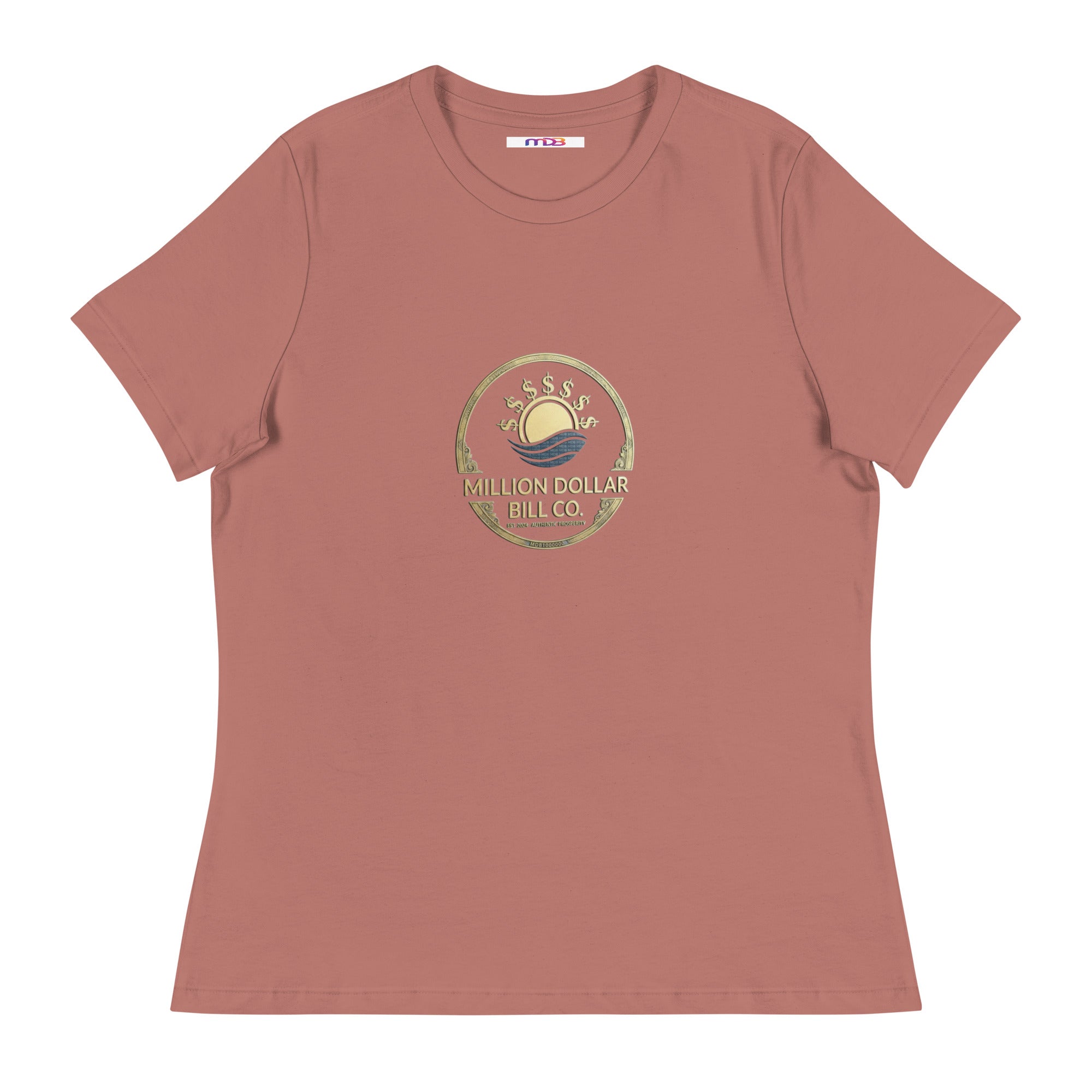 MDB Co.Signature Mint Women's Relaxed Fit T Shirt