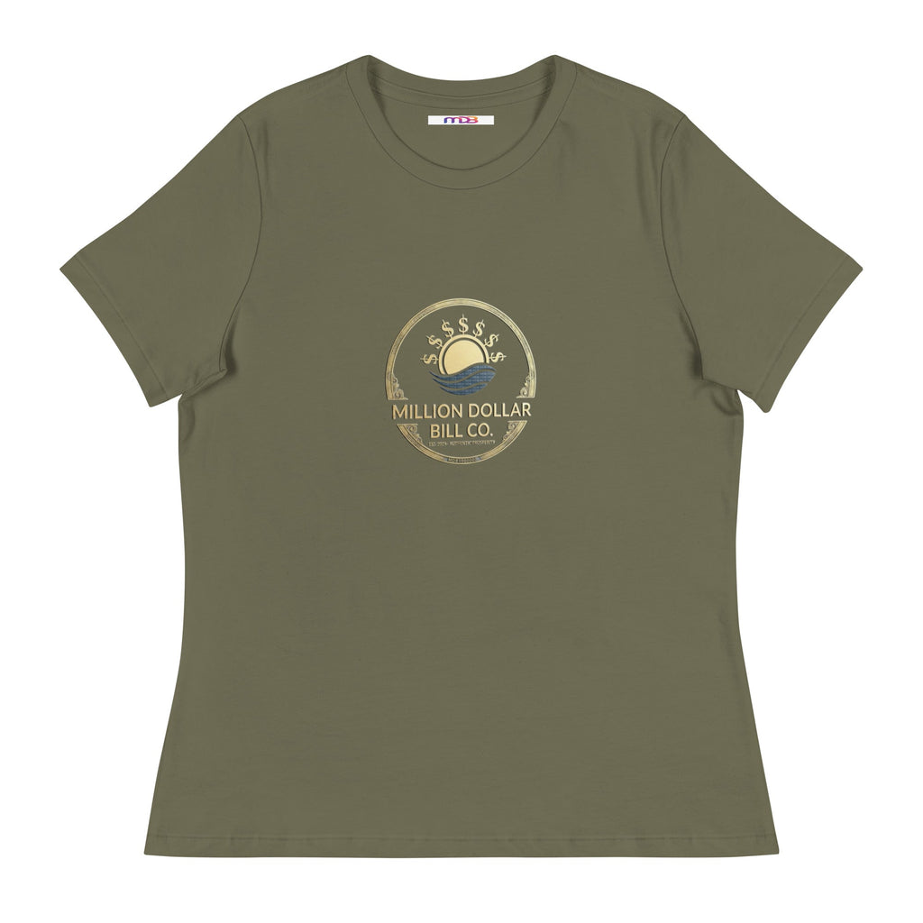 MDB Co.Signature Mint Women's Relaxed Fit T Shirt