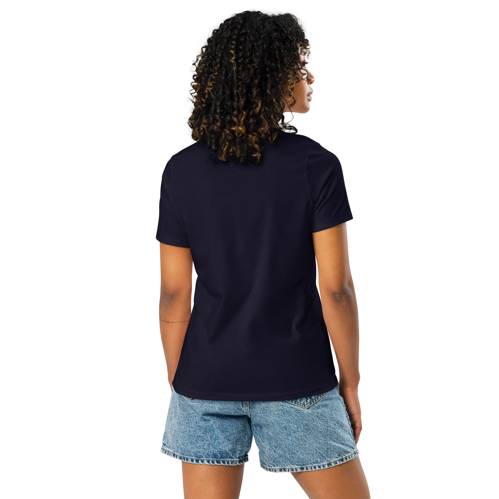 MDB Co Your Own Wave Womens Relaxed Cotton T Shirt Everyday Comfort