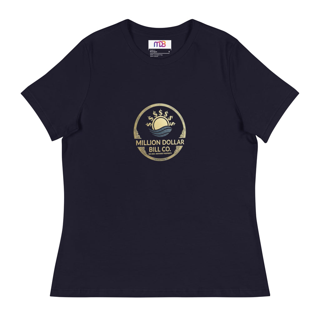 MDB Co.Signature Mint Women's Relaxed Fit T Shirt