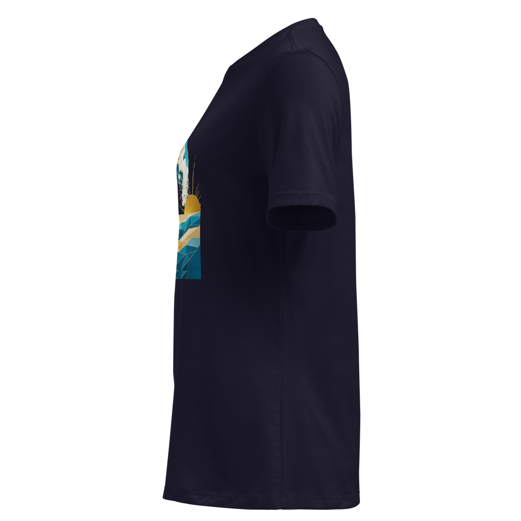 MDB Co Your Own Wave Womens Relaxed Cotton T Shirt Everyday Comfort