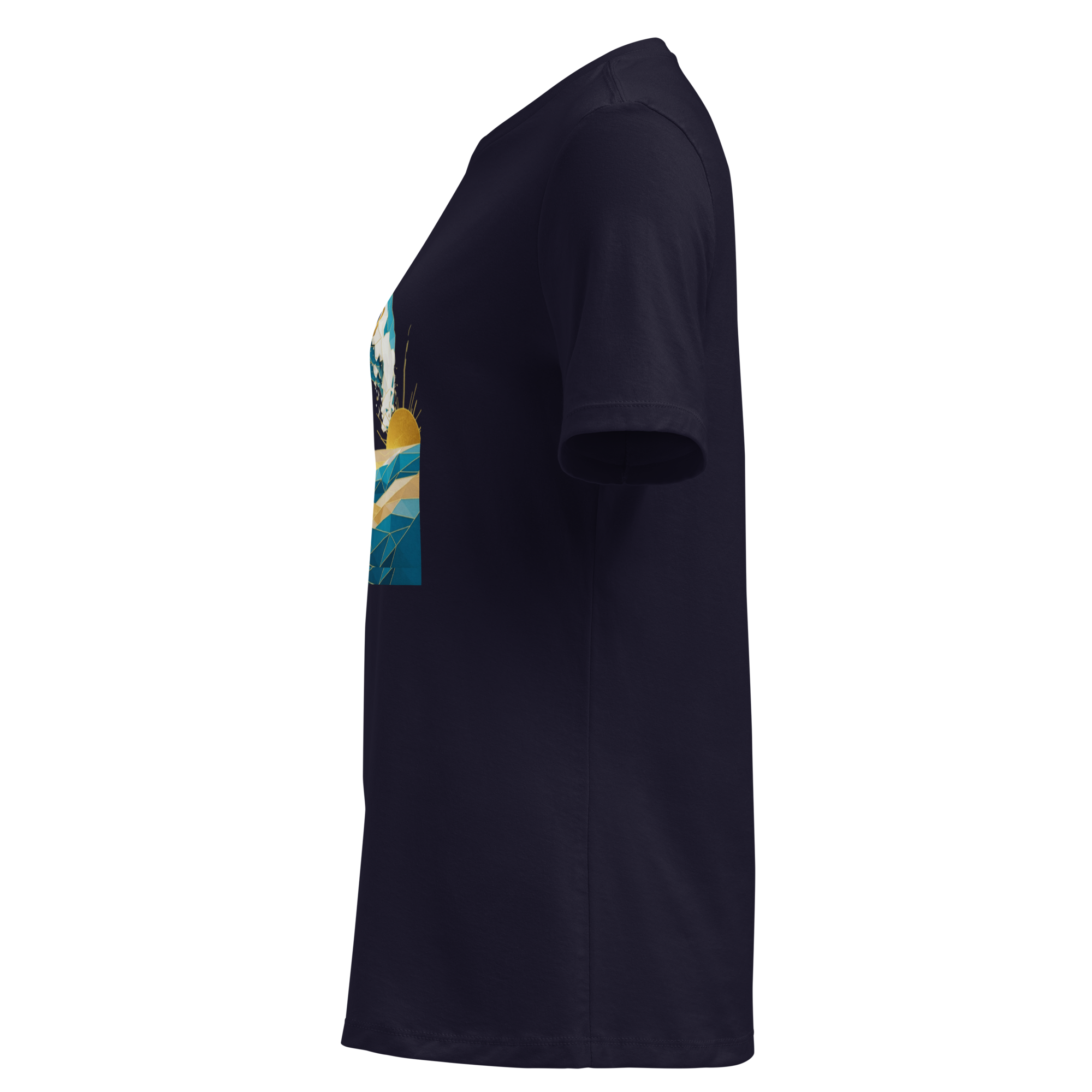MDB Co Your Own Wave Womens Relaxed Cotton T Shirt Everyday Comfort
