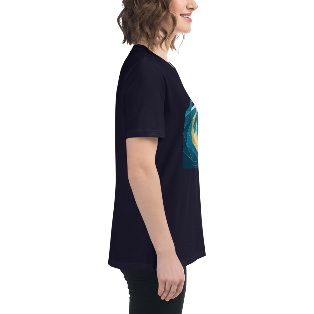 MDB Co Your Own Wave Womens Relaxed Cotton T Shirt Everyday Comfort