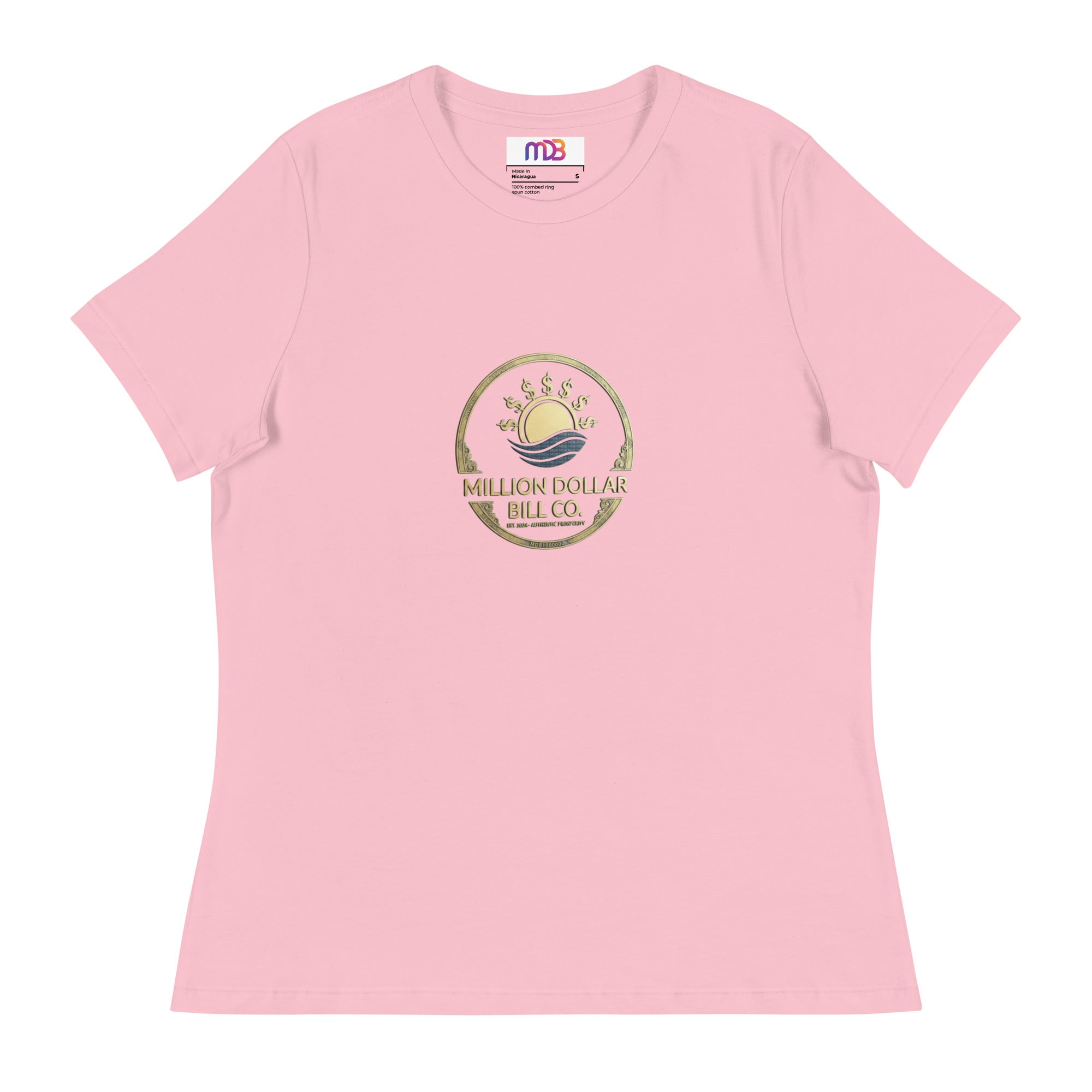 MDB Co.Signature Mint Women's Relaxed Fit T Shirt