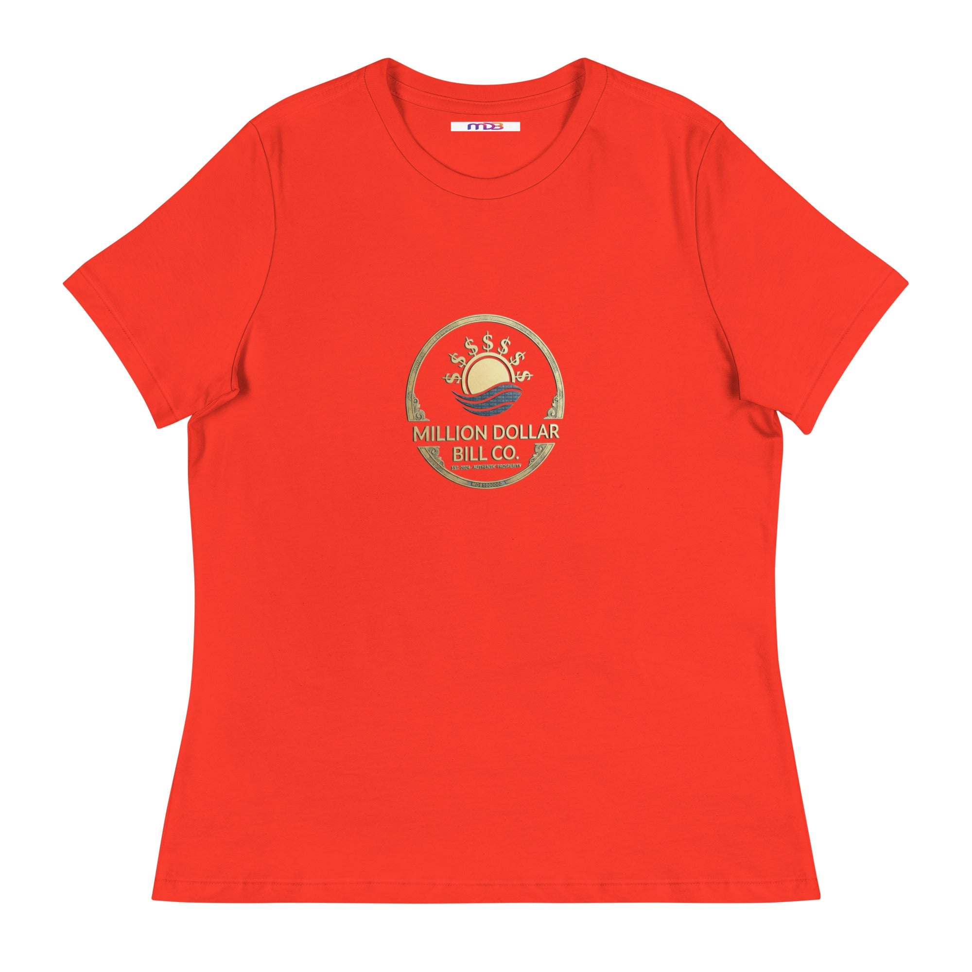 MDB Co.Signature Mint Women's Relaxed Fit T Shirt