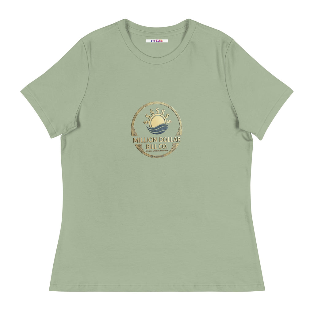 MDB Co.Signature Mint Women's Relaxed Fit T Shirt