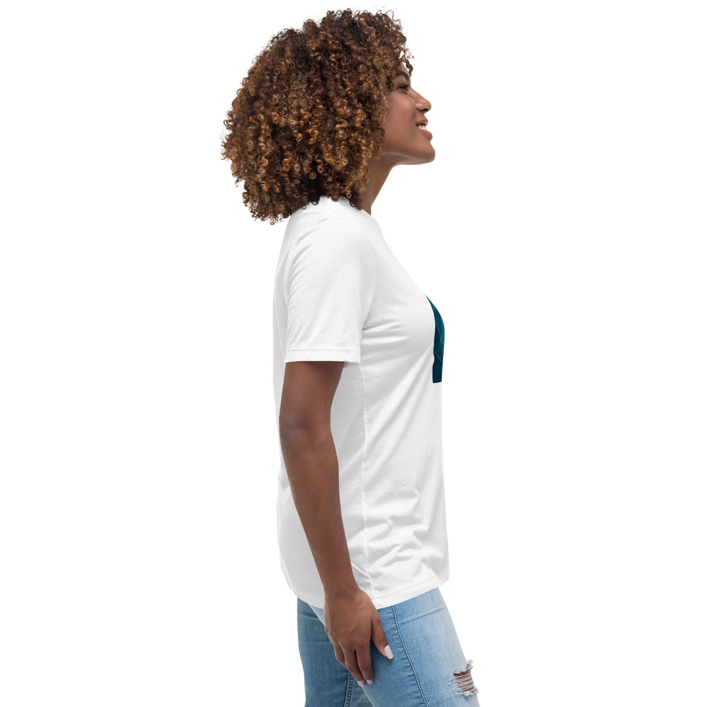 MDB Co Your Own Wave Womens Relaxed Cotton T Shirt Everyday Comfort